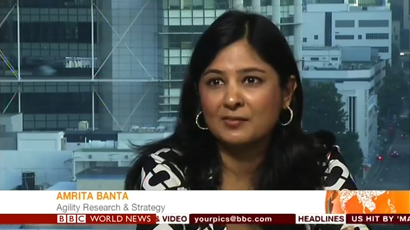 Amrita Banta China Luxury Interview on BBC World News
