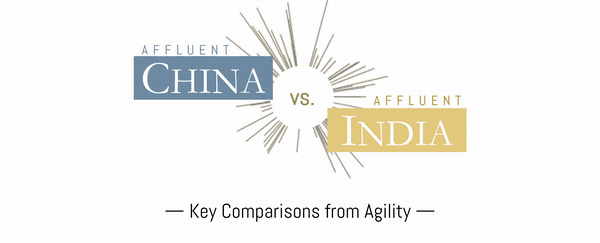 Chinese vs. Indian Wealthy Consumers: Comparisons from Agility