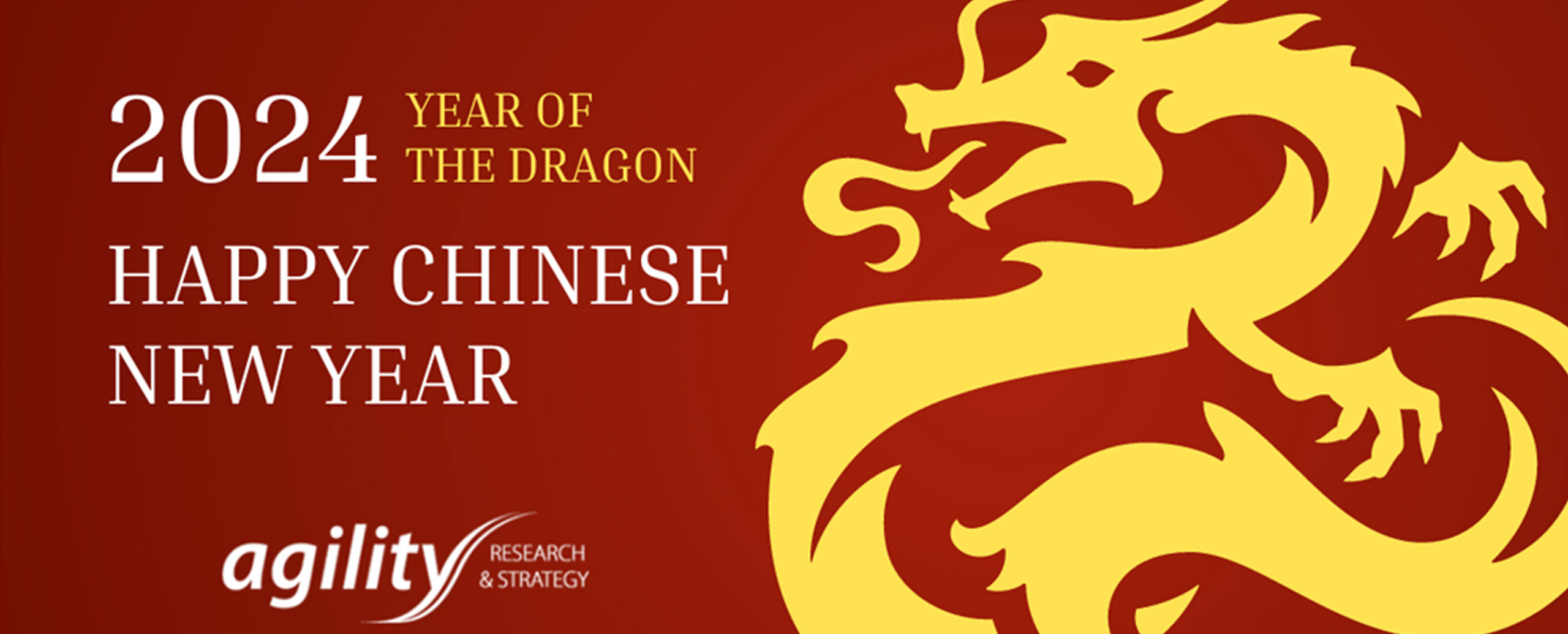 Happy Chinese New Year - Year of the Dragon